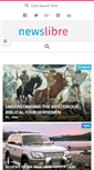 Mobile Screenshot of newslibre.com